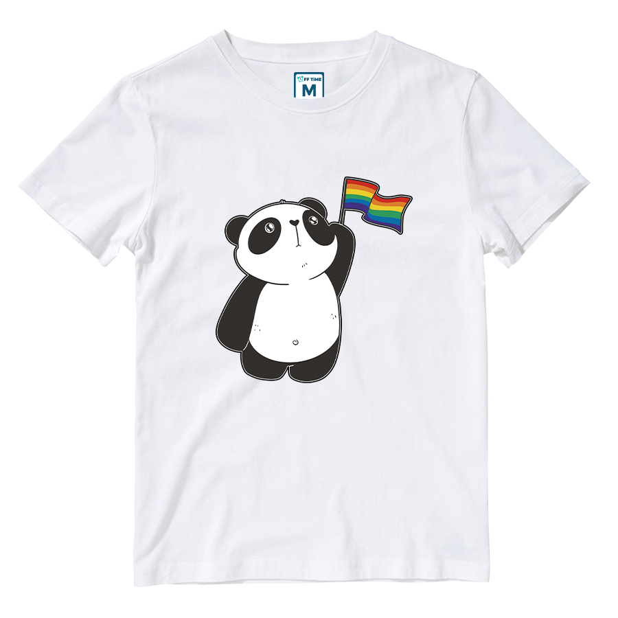 Cotton Shirt: Panda Pride