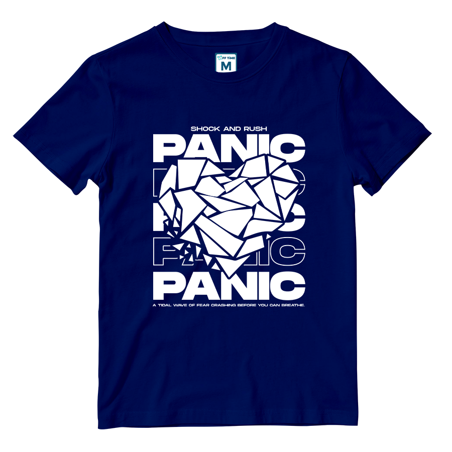 Cotton Shirt: Panic