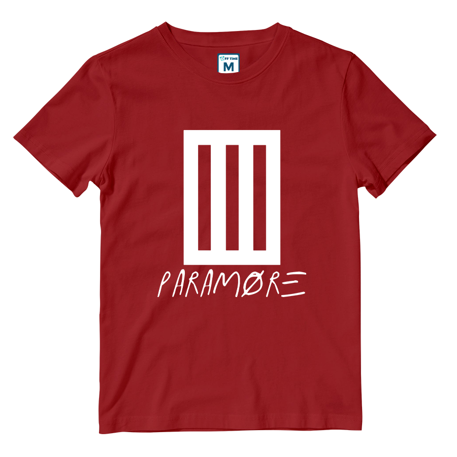 Cotton Shirt: Paramore Band Logo