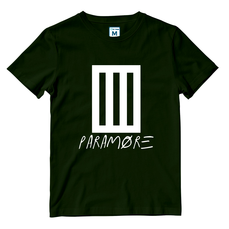 Cotton Shirt: Paramore Band Logo