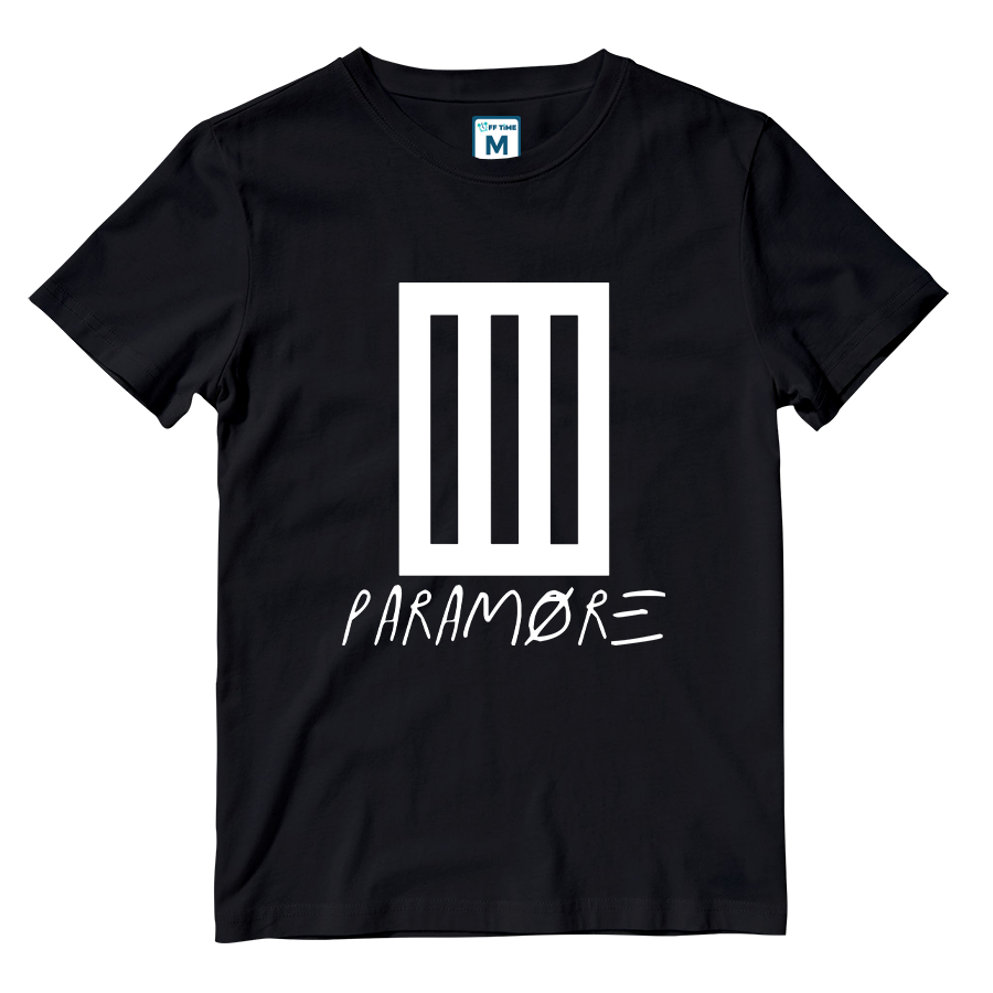Cotton Shirt: Paramore Band Logo