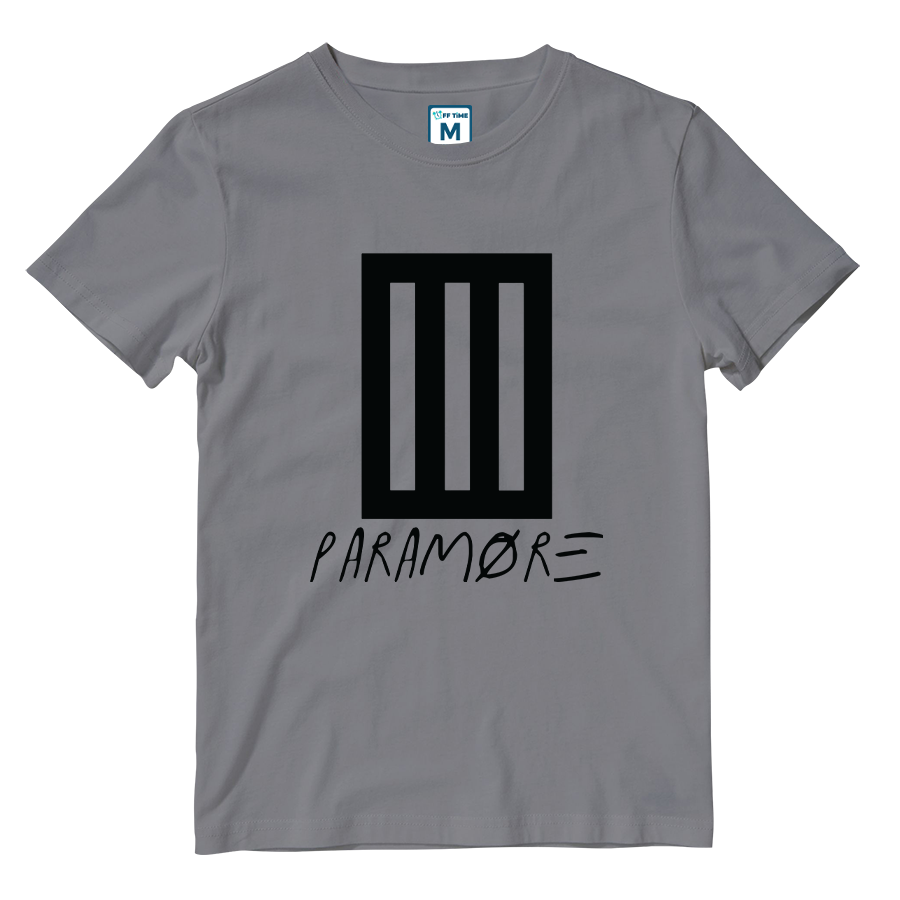 Cotton Shirt: Paramore Band Logo
