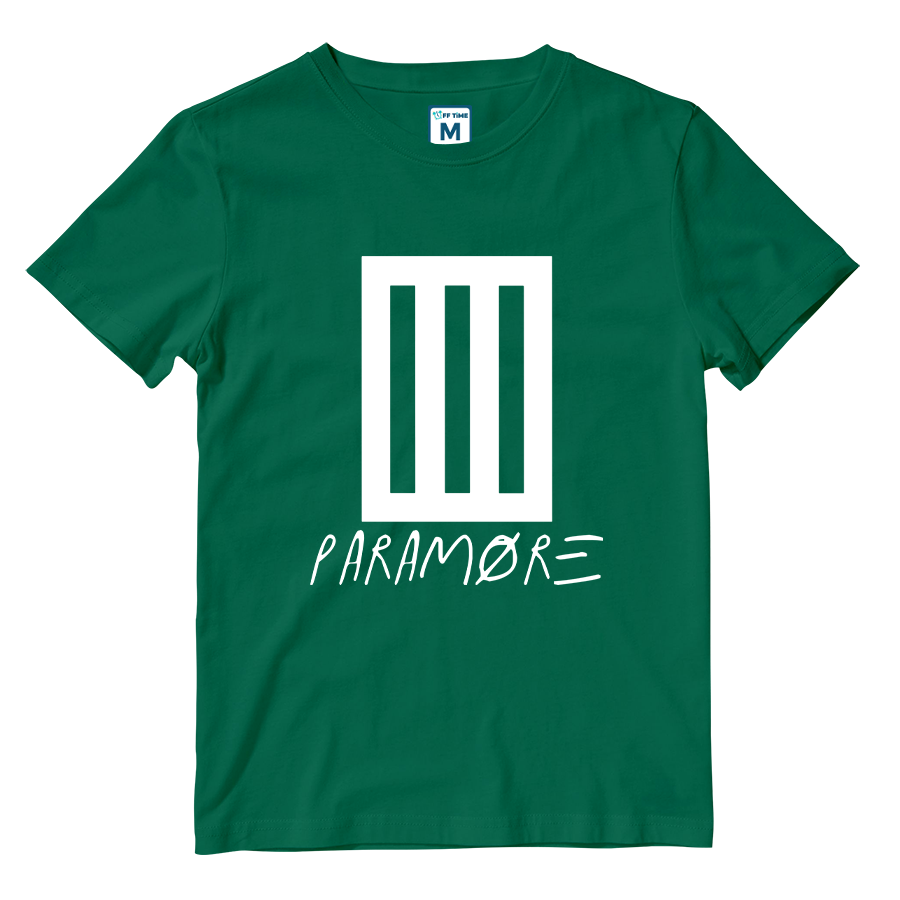 Cotton Shirt: Paramore Band Logo