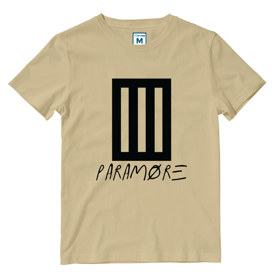 Cotton Shirt: Paramore Band Logo