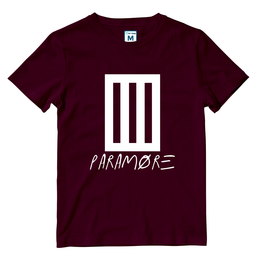 Cotton Shirt: Paramore Band Logo