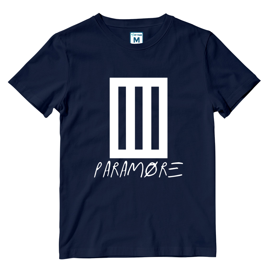 Cotton Shirt: Paramore Band Logo