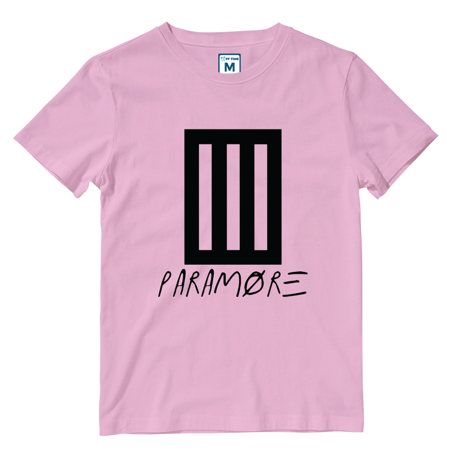Cotton Shirt: Paramore Band Logo