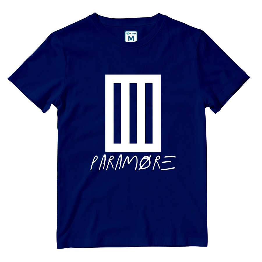 Cotton Shirt: Paramore Band Logo