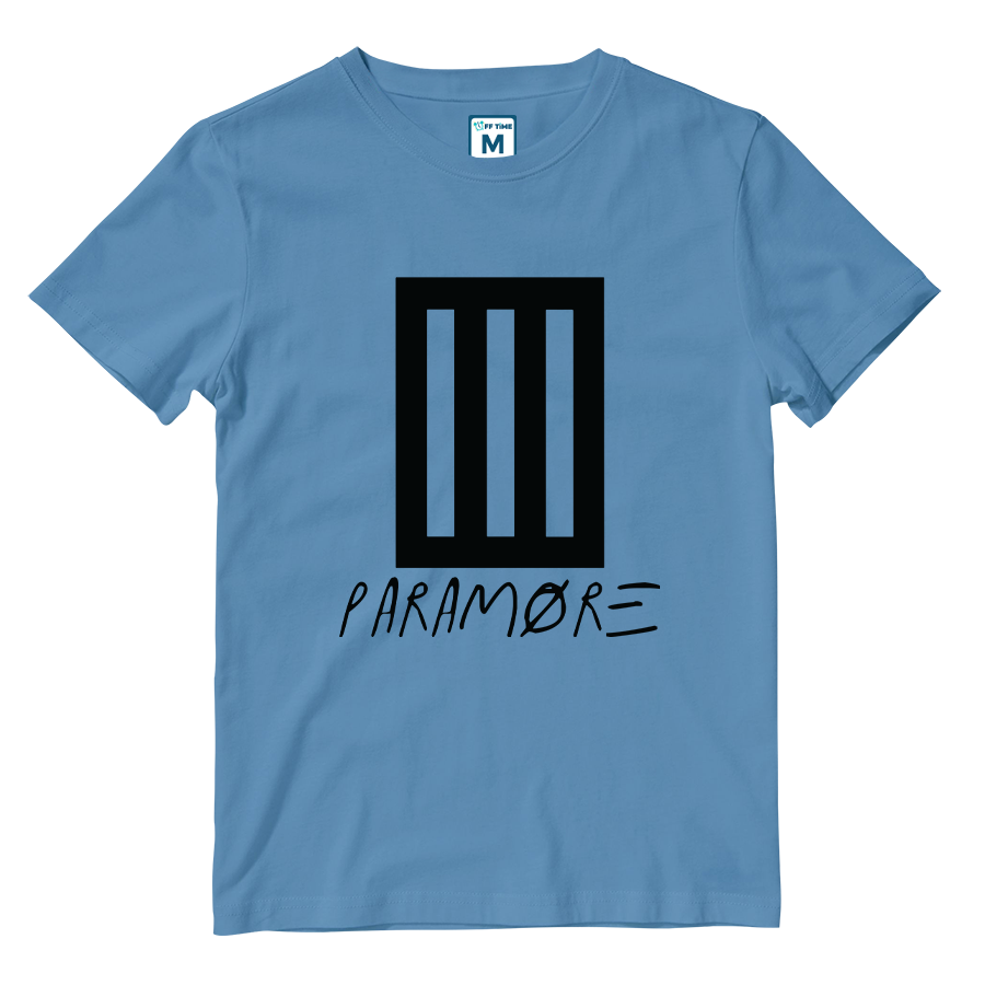 Cotton Shirt: Paramore Band Logo