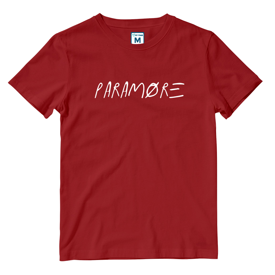 Cotton Shirt: Paramore Logo