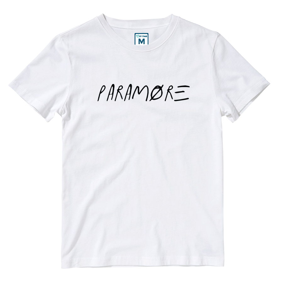 Cotton Shirt: Paramore Logo