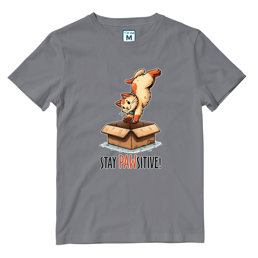 Cotton Shirt: Pawsitive