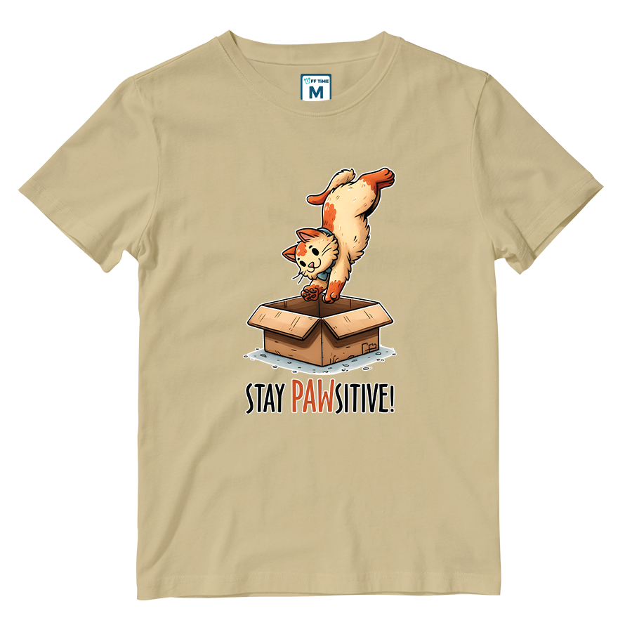 Cotton Shirt: Pawsitive