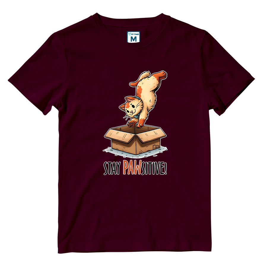Cotton Shirt: Pawsitive