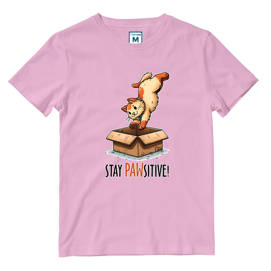 Cotton Shirt: Pawsitive