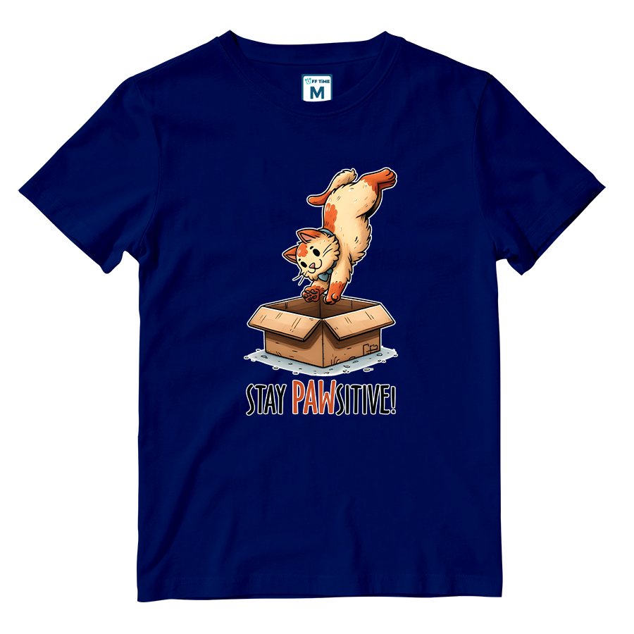 Cotton Shirt: Pawsitive
