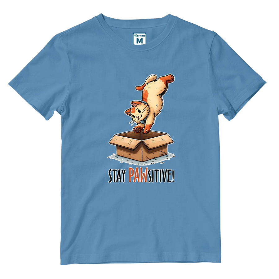 Cotton Shirt: Pawsitive