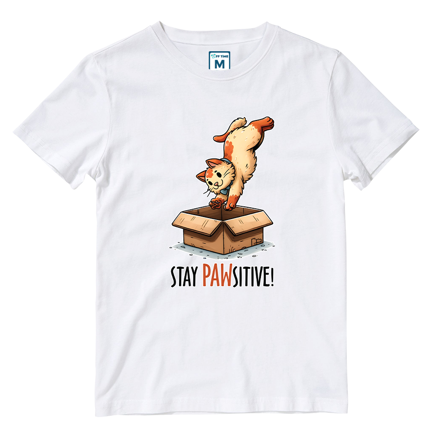 Cotton Shirt: Pawsitive