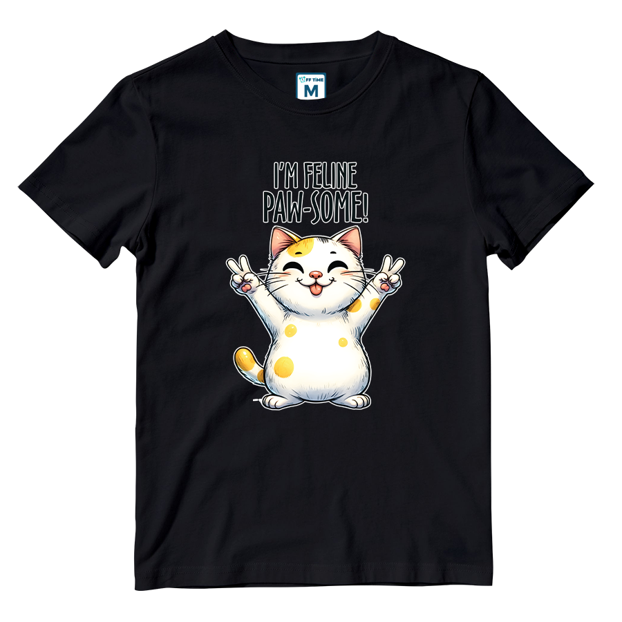 Cotton Shirt: Pawsome