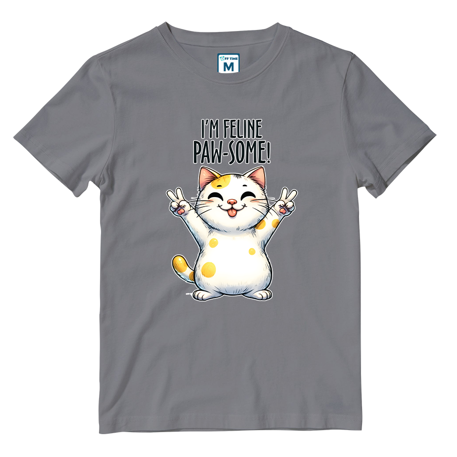Cotton Shirt: Pawsome