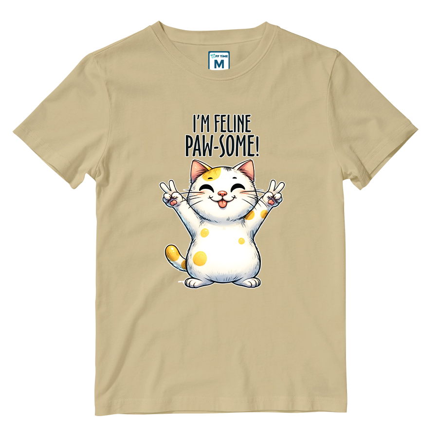 Cotton Shirt: Pawsome