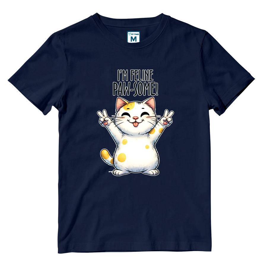 Cotton Shirt: Pawsome