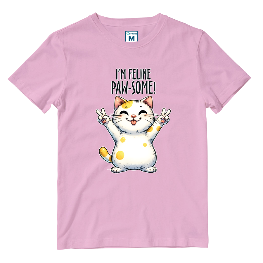 Cotton Shirt: Pawsome