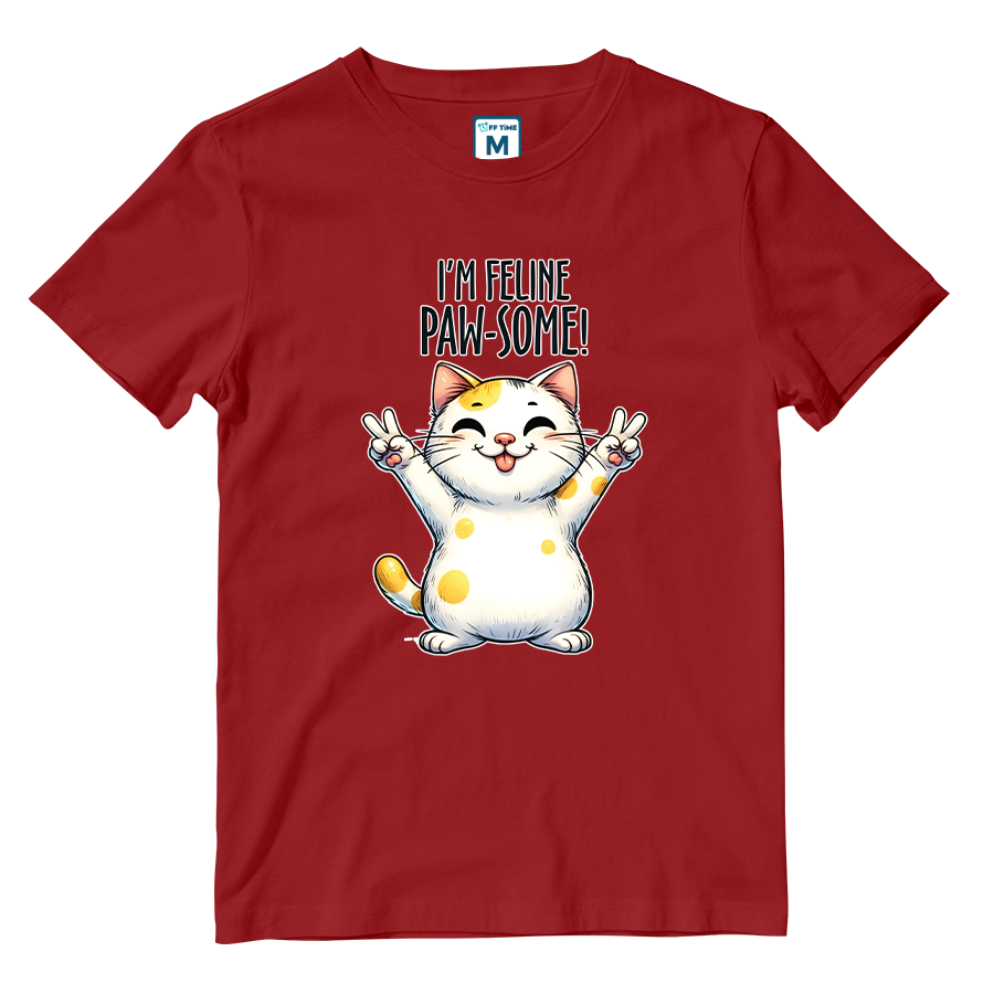 Cotton Shirt: Pawsome
