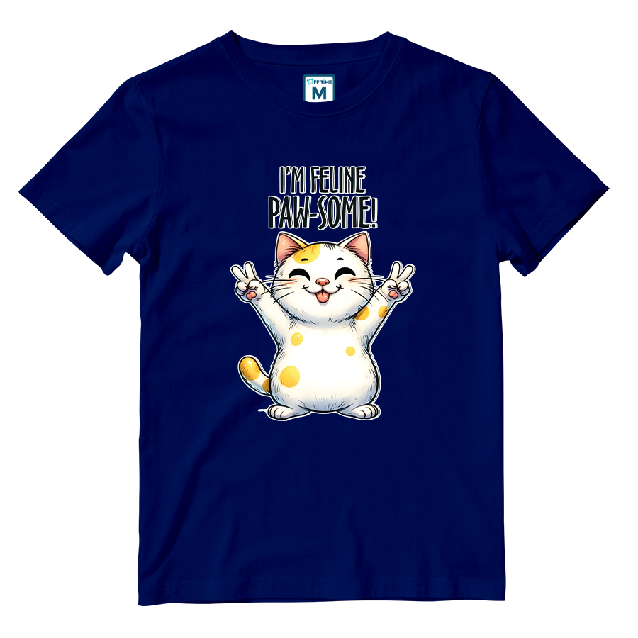 Cotton Shirt: Pawsome