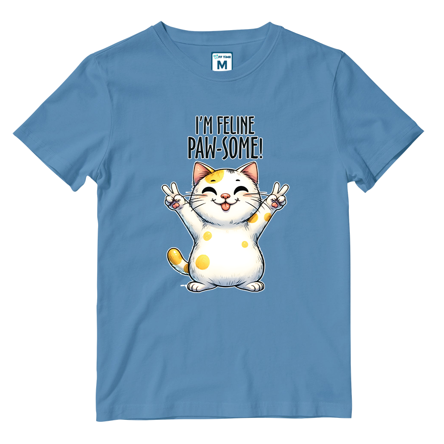 Cotton Shirt: Pawsome