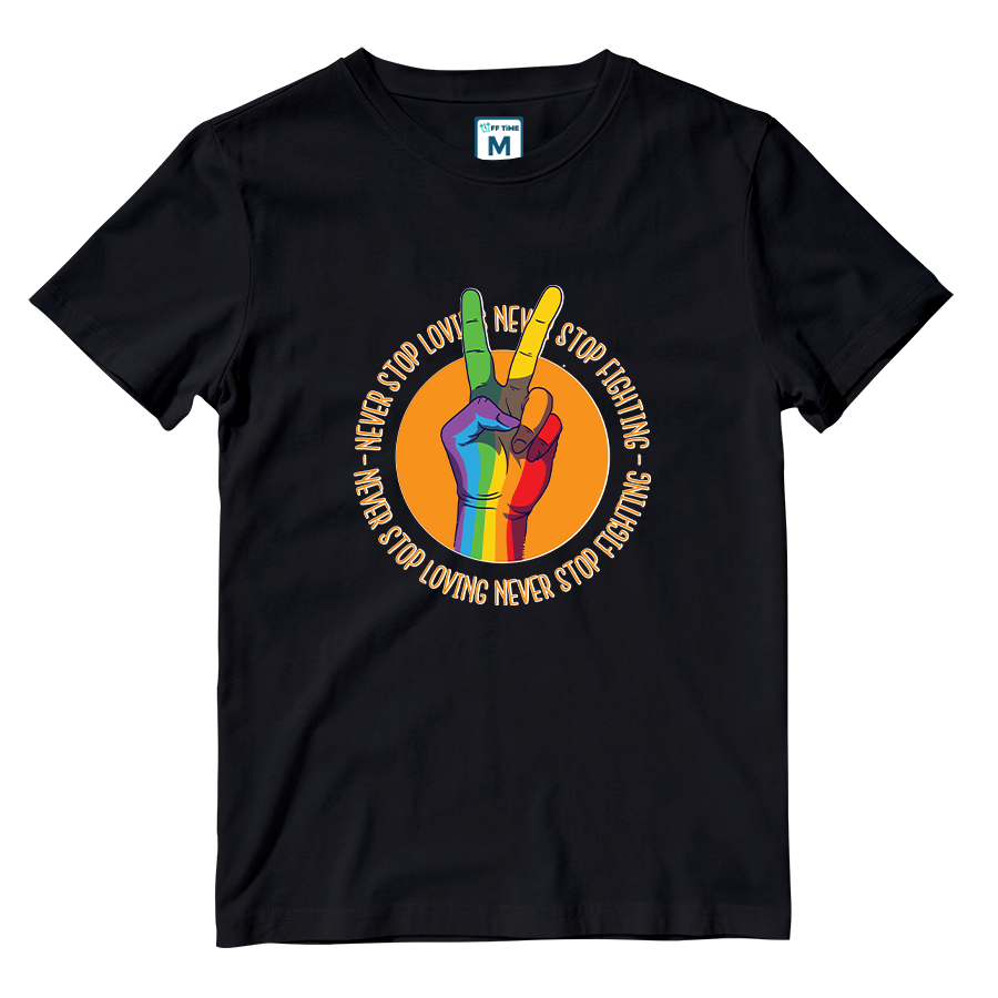 Cotton Shirt: Peace Sign