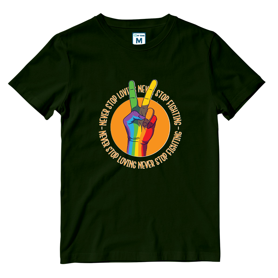 Cotton Shirt: Peace Sign