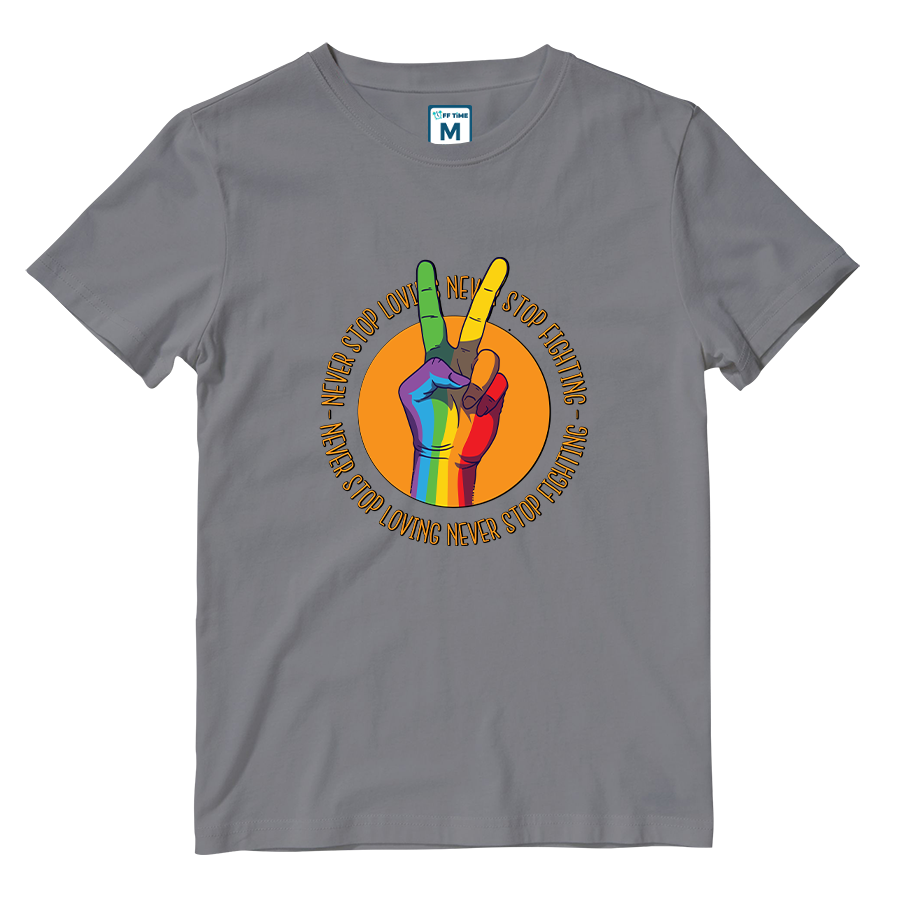 Cotton Shirt: Peace Sign