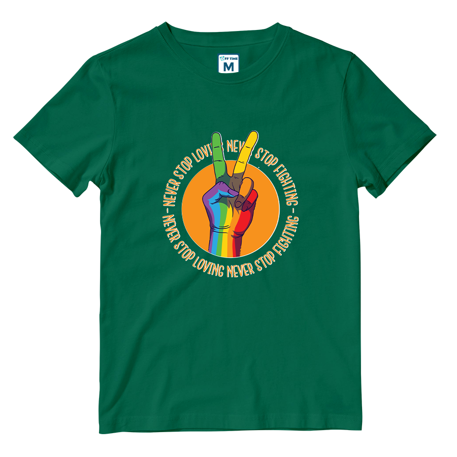 Cotton Shirt: Peace Sign