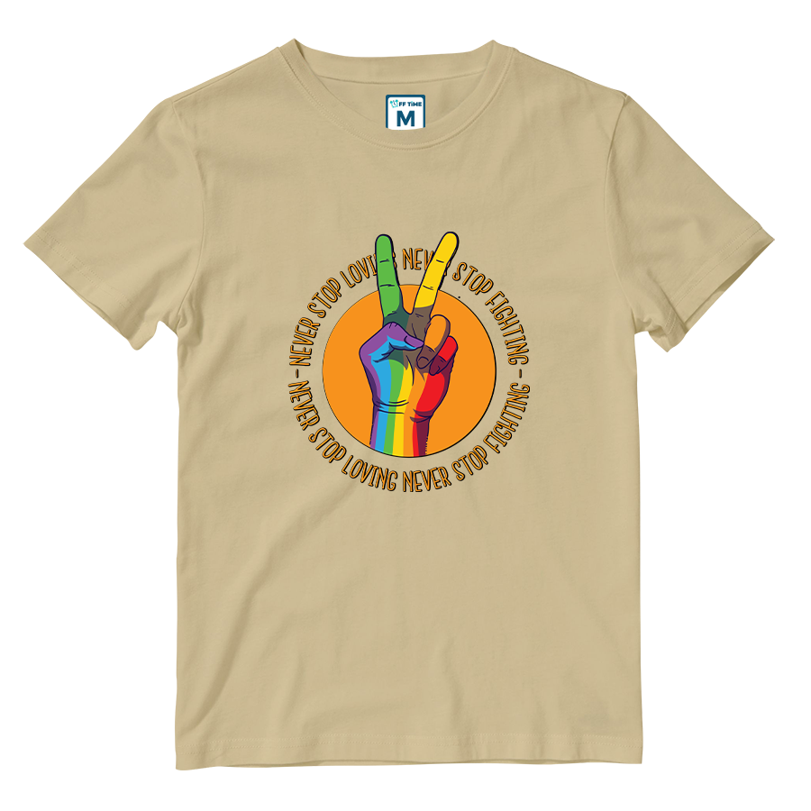 Cotton Shirt: Peace Sign