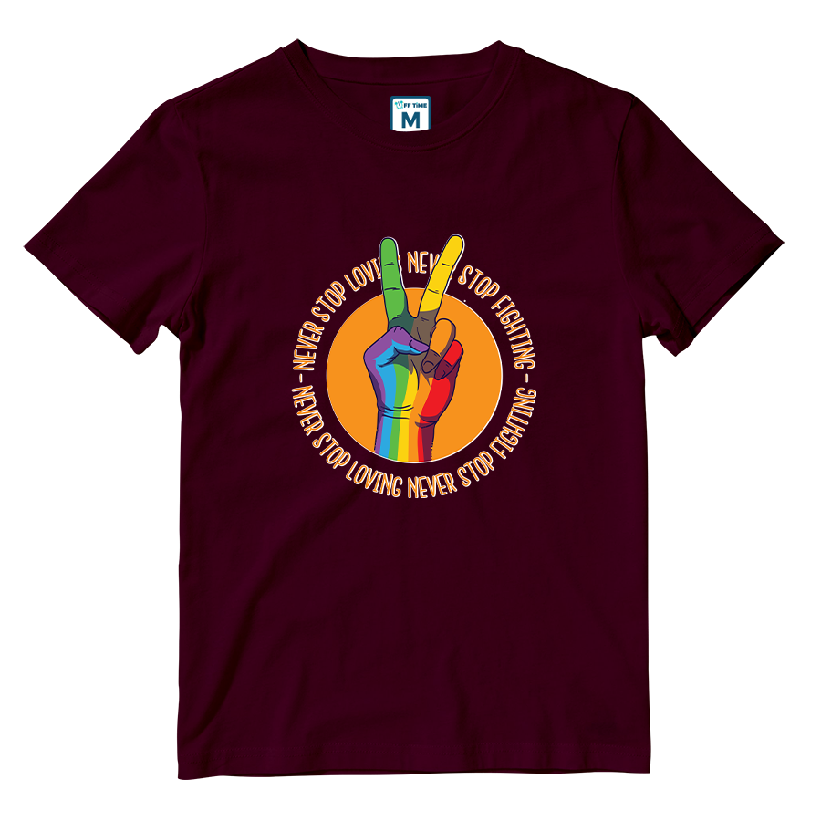 Cotton Shirt: Peace Sign