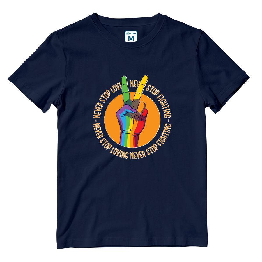 Cotton Shirt: Peace Sign