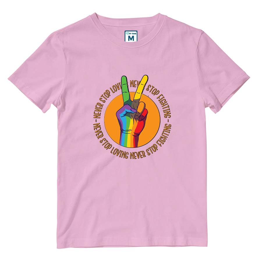 Cotton Shirt: Peace Sign