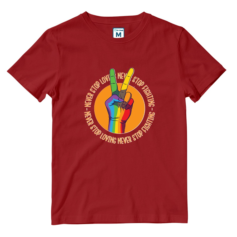 Cotton Shirt: Peace Sign