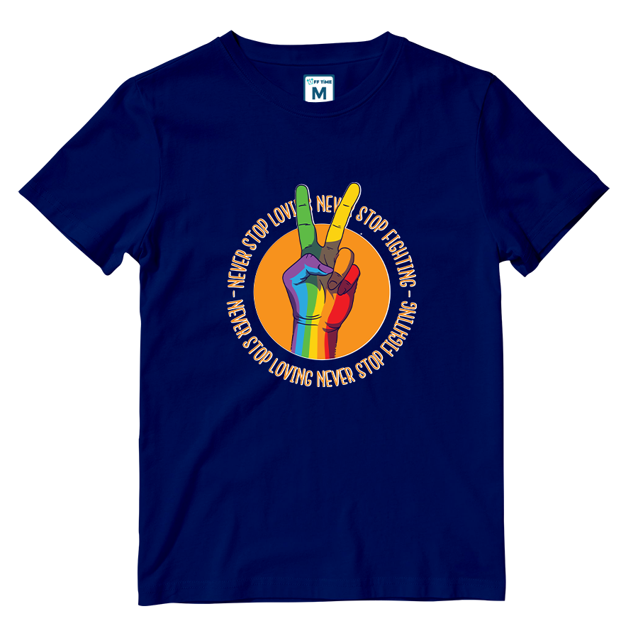 Cotton Shirt: Peace Sign