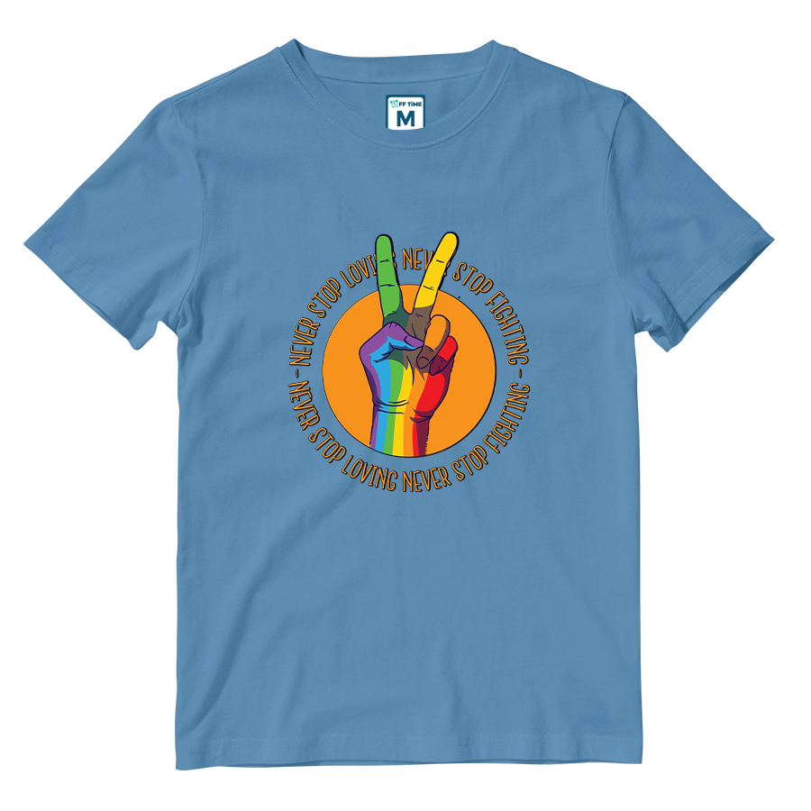 Cotton Shirt: Peace Sign