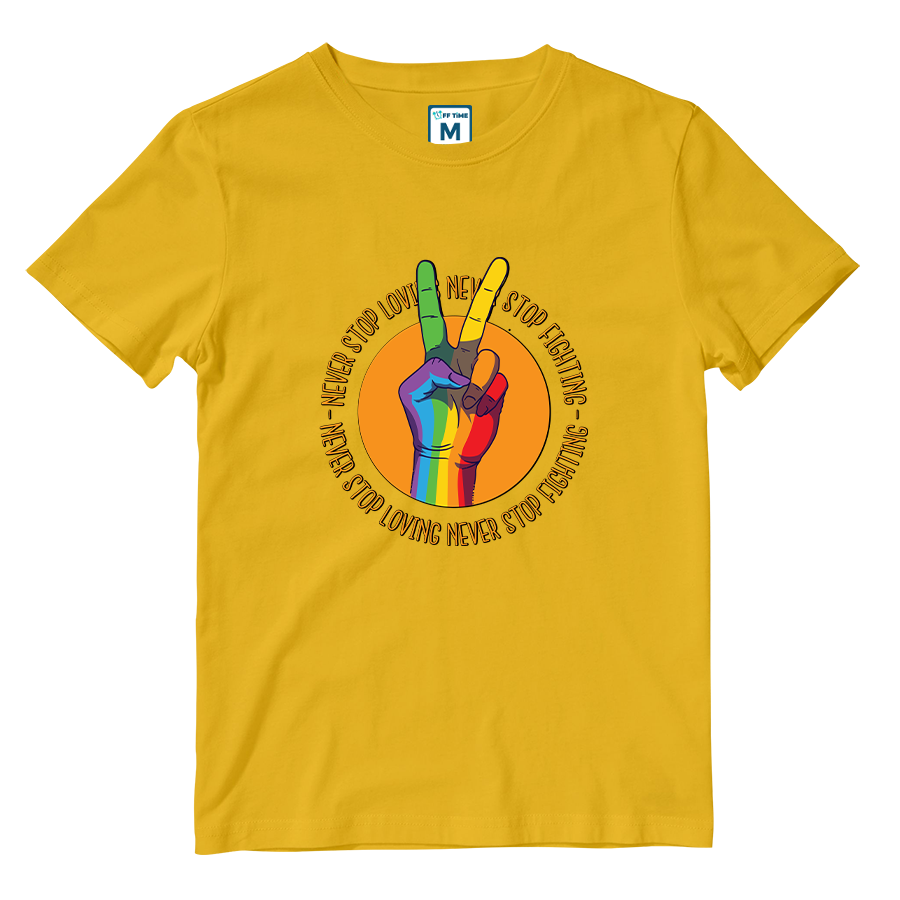 Cotton Shirt: Peace Sign