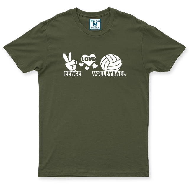 Drifit Shirt: Peace Volleyball