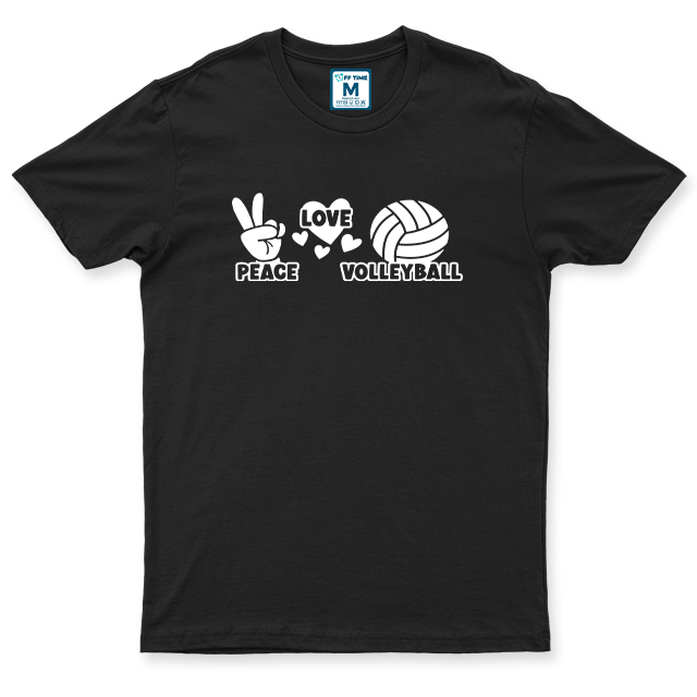 Drifit Shirt: Peace Volleyball