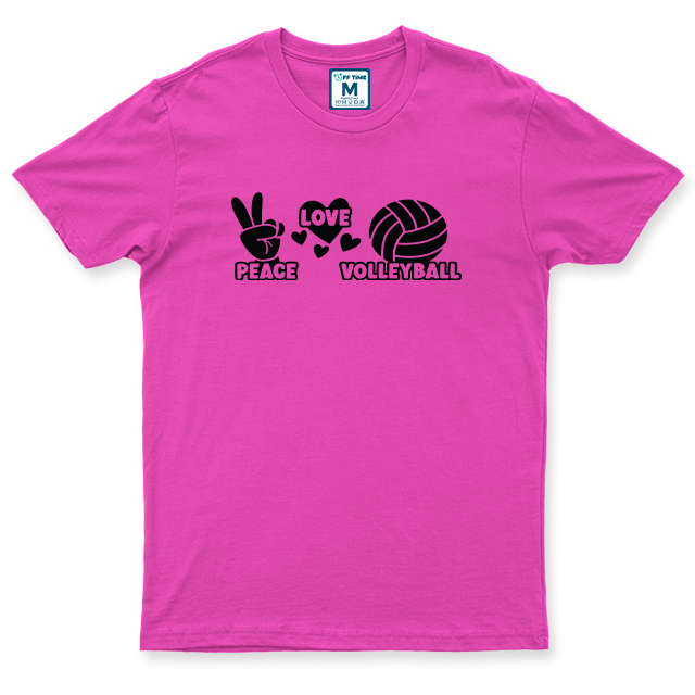 Drifit Shirt: Peace Volleyball