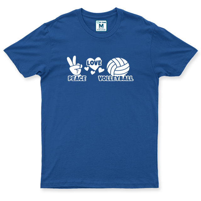 Drifit Shirt: Peace Volleyball