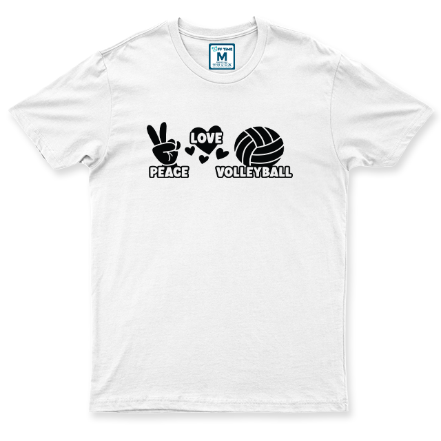 Drifit Shirt: Peace Volleyball