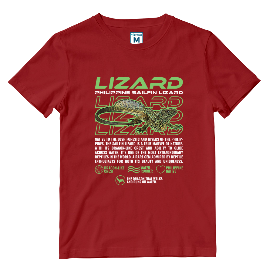 Cotton Shirt: Philippine Sailfin Lizard