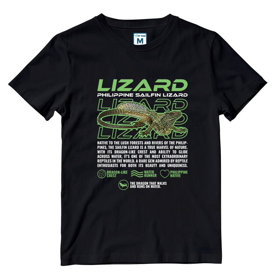 Cotton Shirt: Philippine Sailfin Lizard
