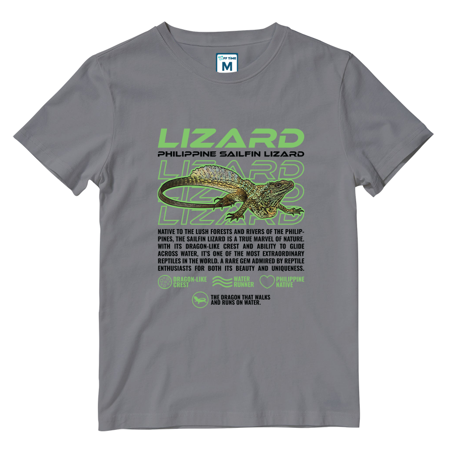 Cotton Shirt: Philippine Sailfin Lizard